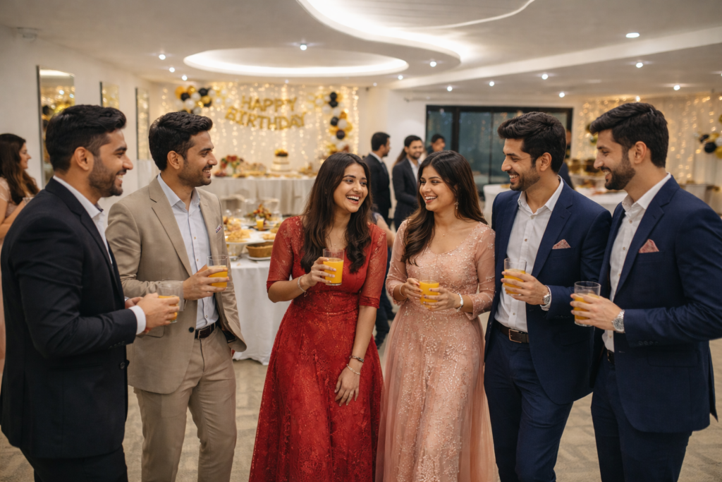 Best Birthday party venue in Jubilee Hills Hyderabad Medley Restro Cafe